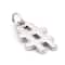 12 Pack: Sterling Silver Number Charm by Bead Landing™